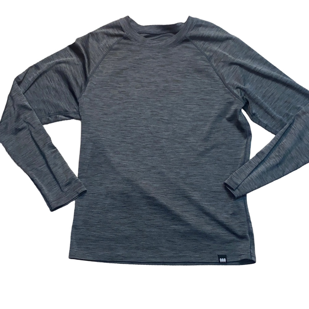 Cory Vines Men's Gray Long Sleeve Shirt